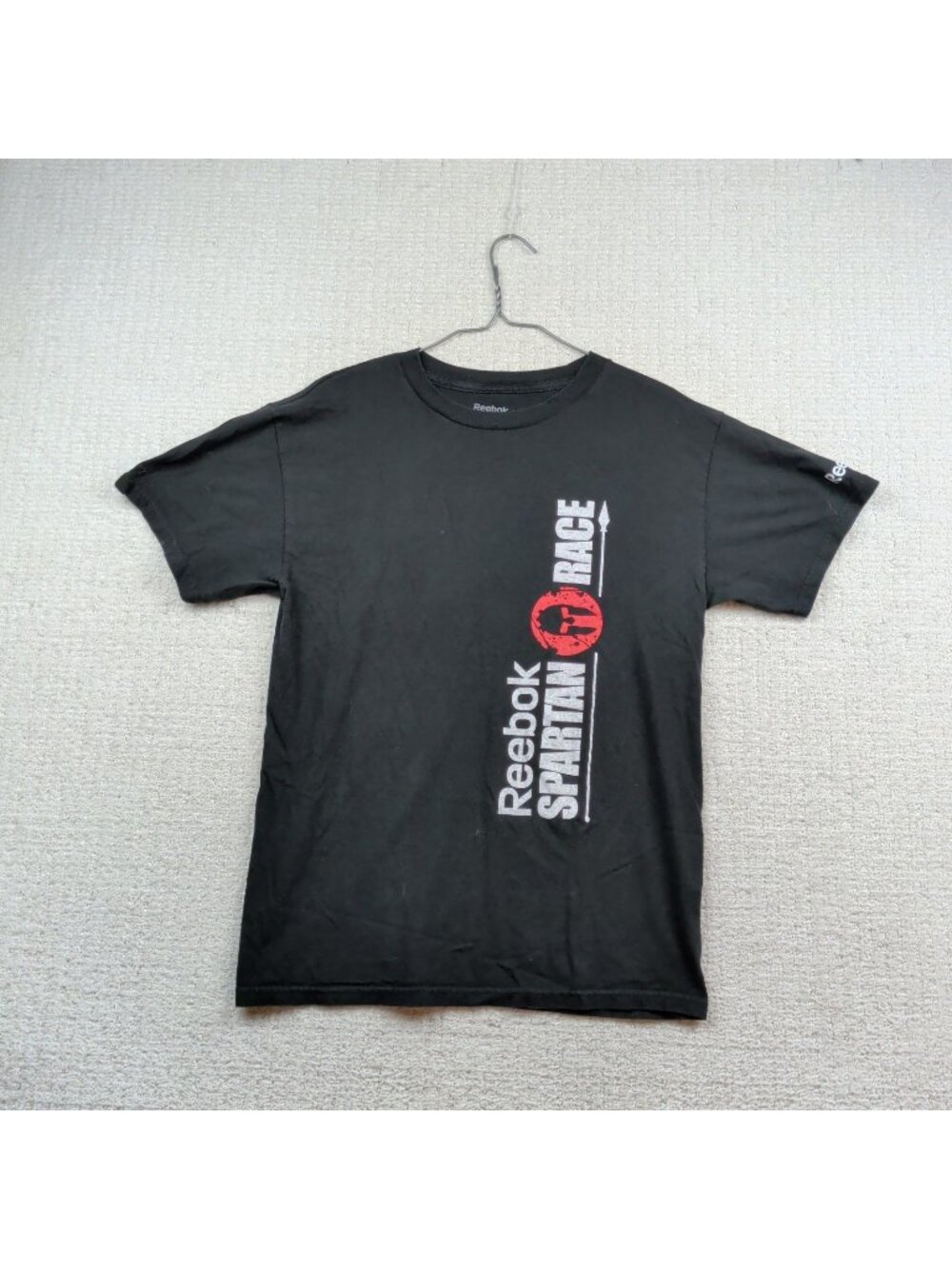 Reebok x Spartan Race Finisher T-Shirt Adult M Black Workout Cross Fit Trainning